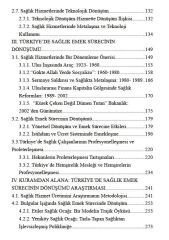 Türkiye'de Sağlık Emek Sürecinin Dönüşümü