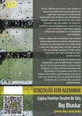 Gerçekliği Geri Kazanmak Çağdaş Felsefeye Eleştirel Bir Giriş