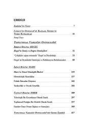Toplumsal Varlığın Ontolojisi - Hegel Marx Emek