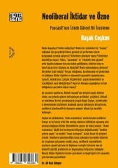 Neoliberal İktidar ve Özne - Foucault’nun İzinde Güncel Bir İnceleme