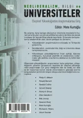 Neoliberalizm, Bilgi ve Üniversiteler